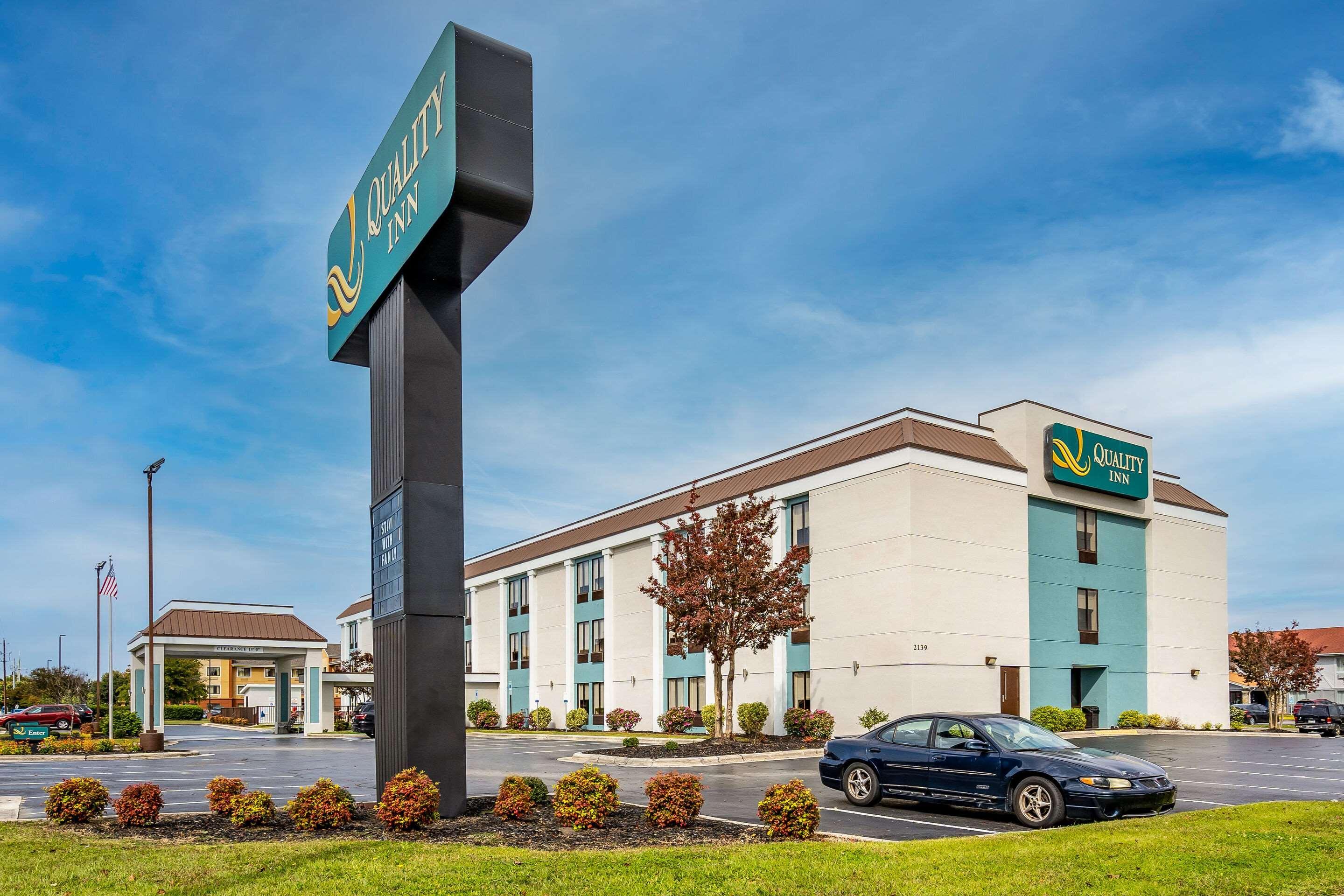 Quality Inn Jacksonville Near Camp Lejeune Exterior foto